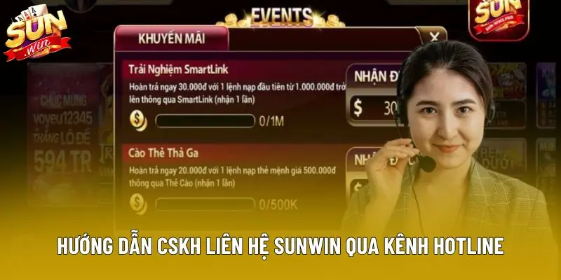 Hướng dẫn CSKH liên hệ Sunwin qua kênh hotline Hướng dẫn CSKH liên hệ Sunwin qua kênh hotline